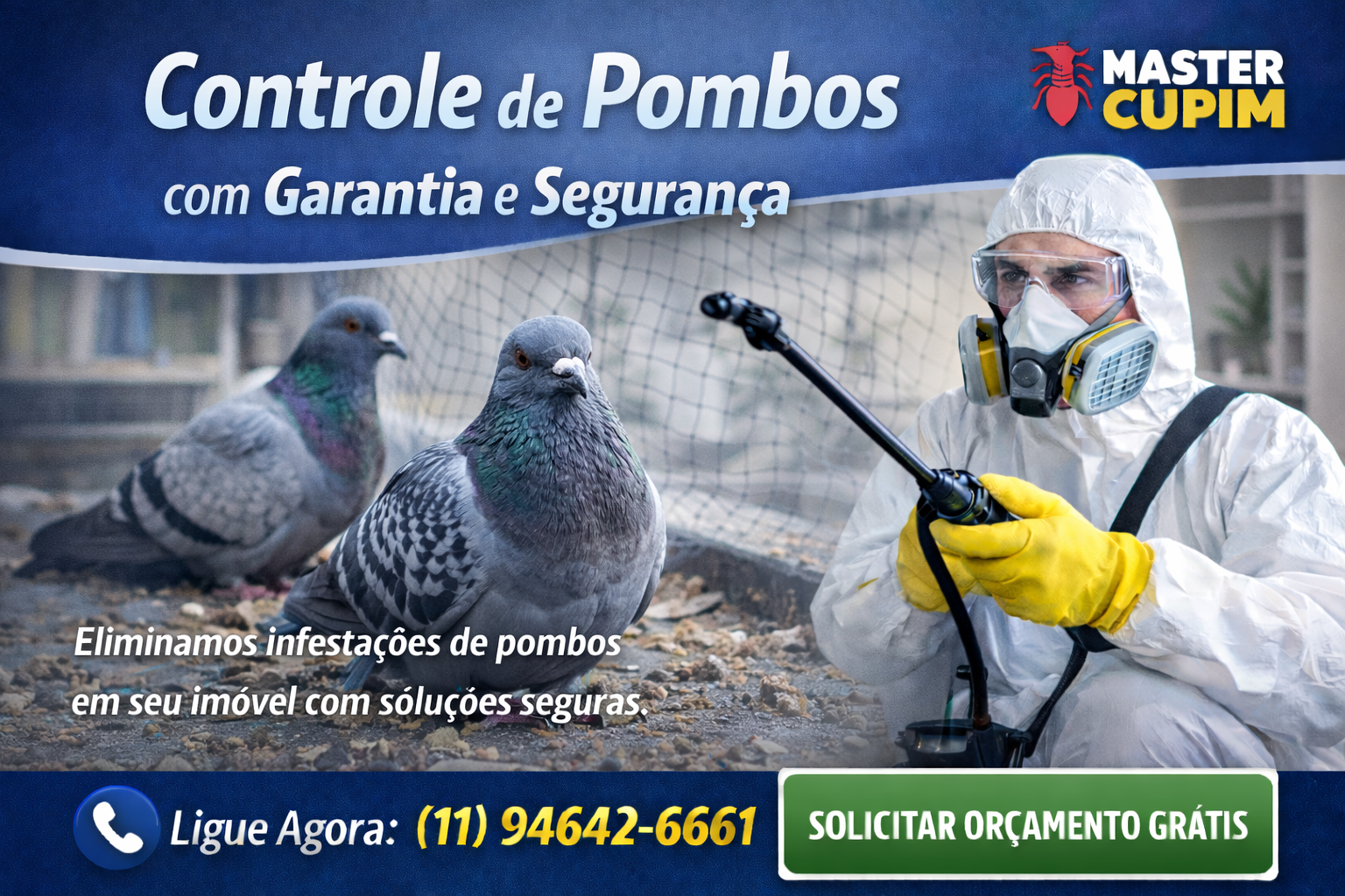 controle de pombo