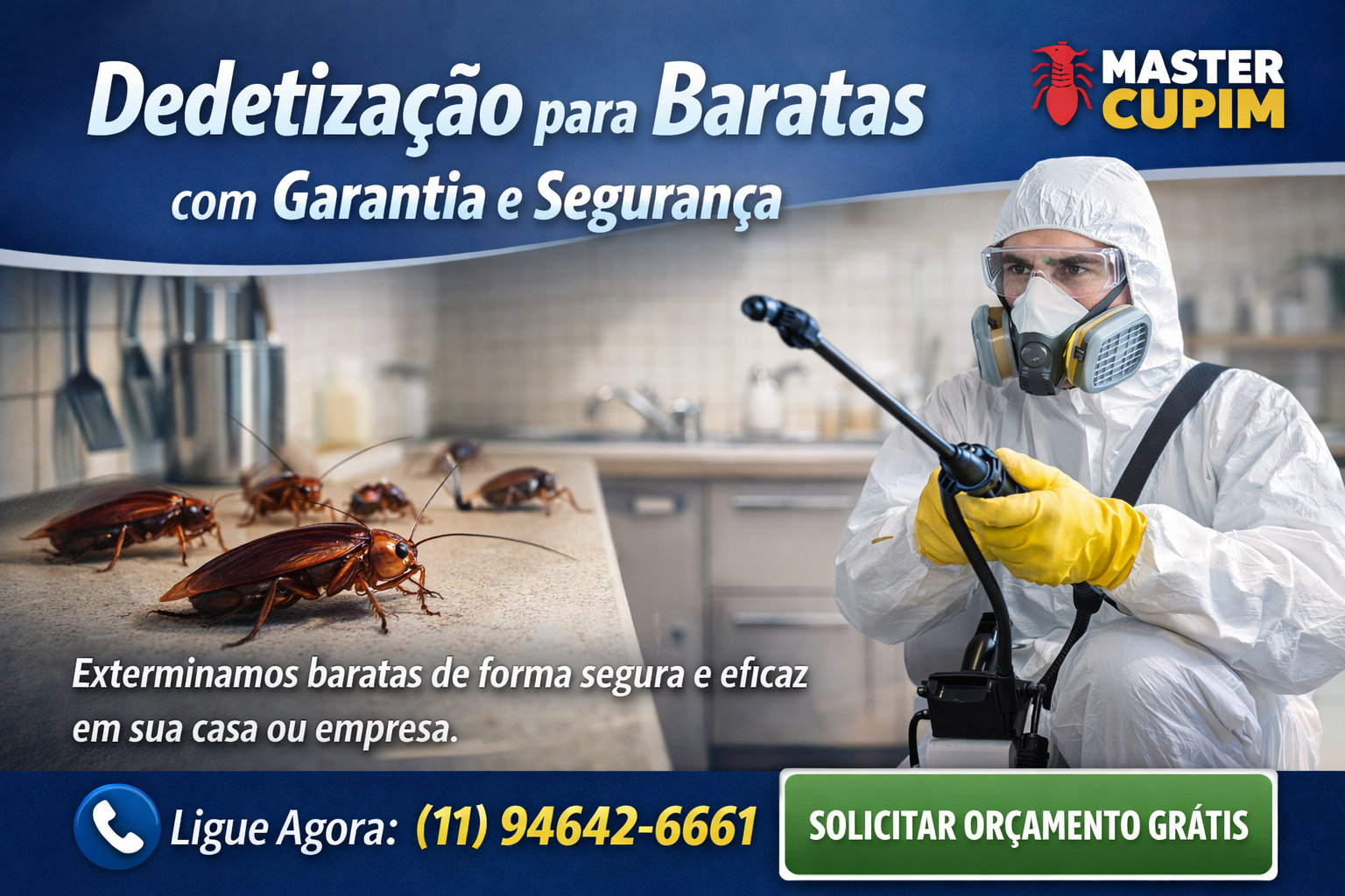 dedetizacao para baratas