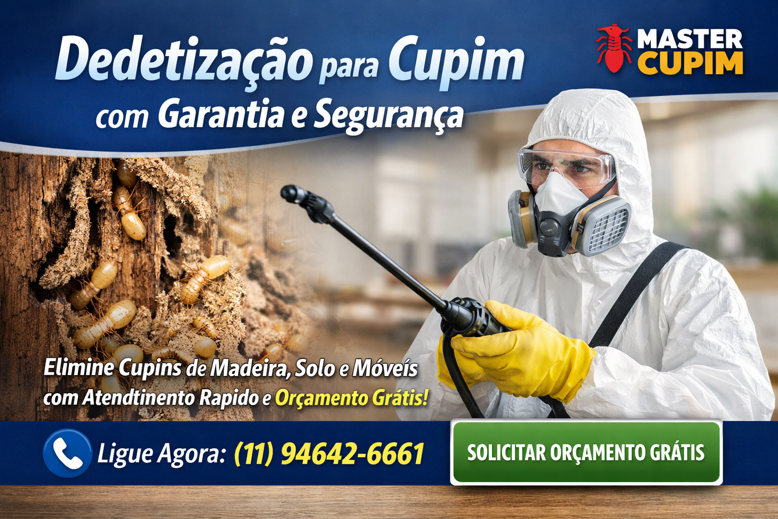 dedetizacao para cupim